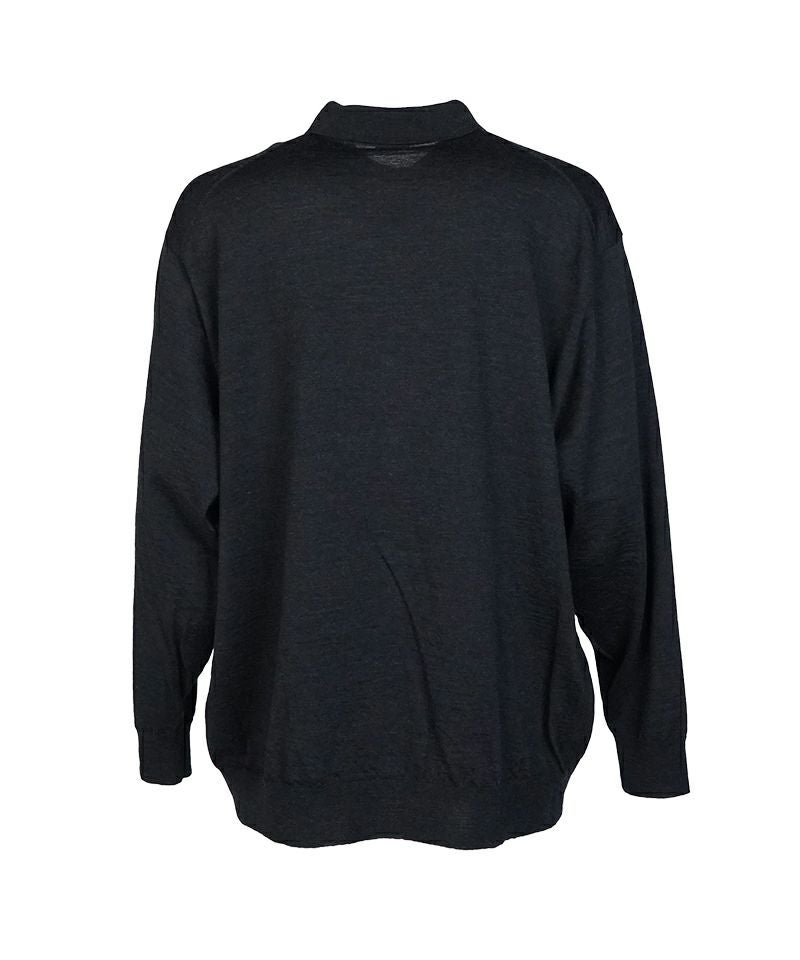 COMOLI＞ウール 衿つきカーディガン | MAKES ONLINE STORE