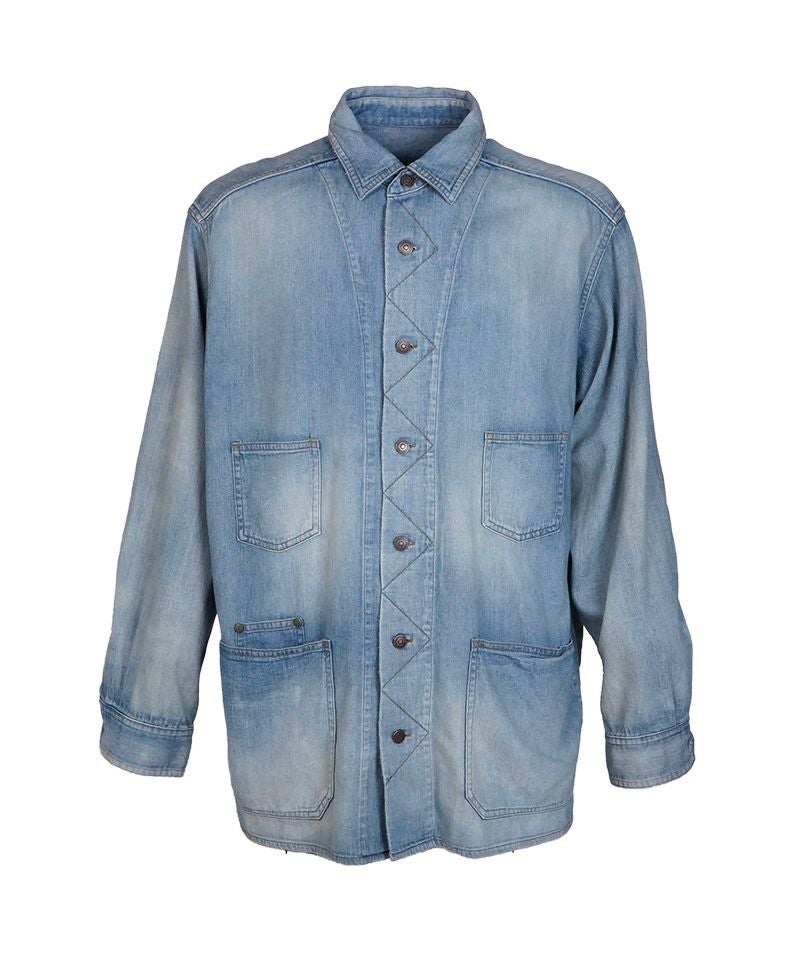 MAATEE&SONS＞DENIM SHIRTS COVERALL | MAKES ONLINE STORE