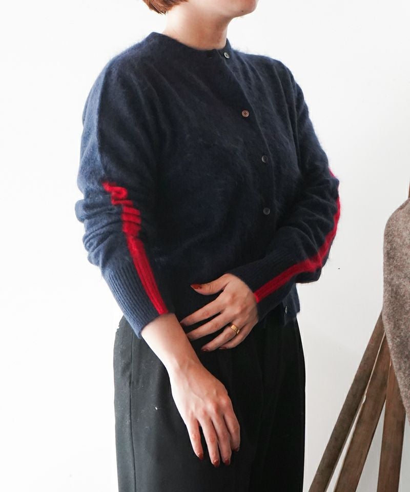 ＜CINOH＞CASHMERE SHORT KNIT CARDIGAN