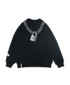 ＜AKA SIX＞JUMP SWEATSHIRT - BLACK (JSBP17)