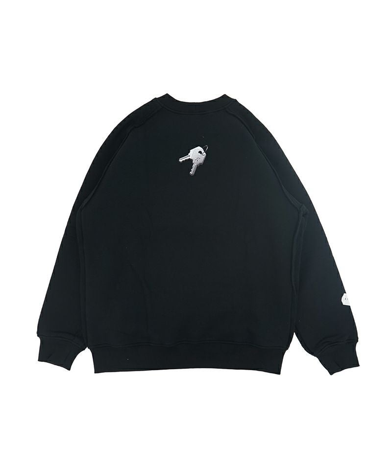 AKA SIX＞JUMP SWEATSHIRT - BLACK (JSBP17) | MAKES ONLINE STORE