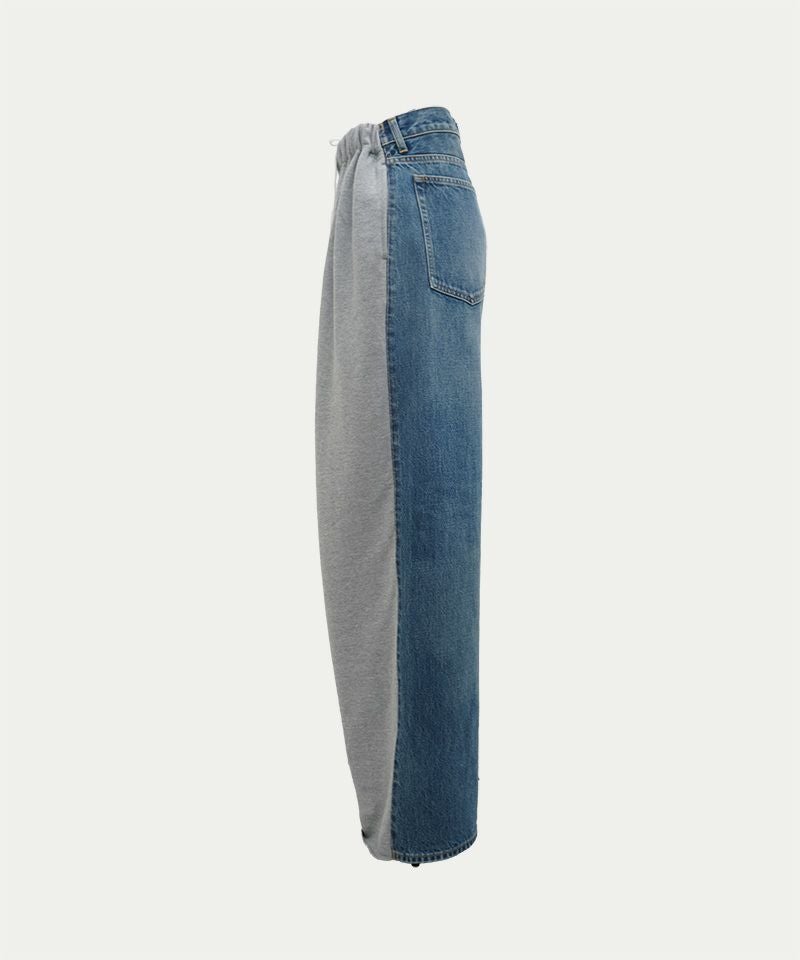 INSCRIRE＞Hybride Sweat Denim Pants (IC252DAIDPT50) | MAKES ONLINE