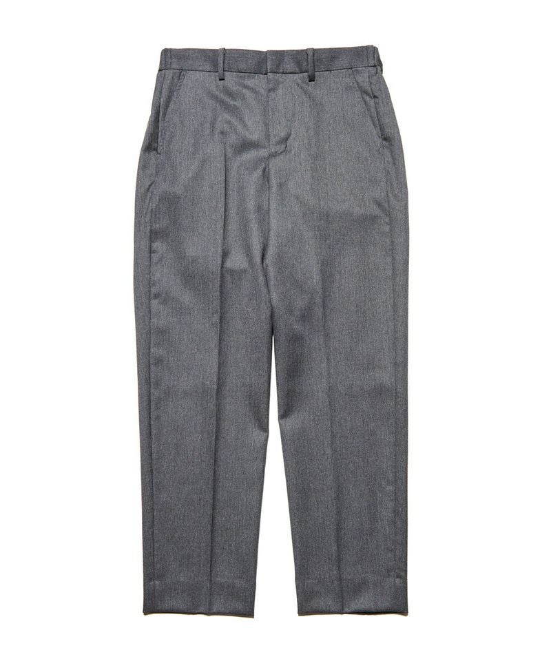 SOPHNET.＞FLANNEL WOOL SHIRRING SLIM-FIT SLACKS | MAKES ONLINE STORE
