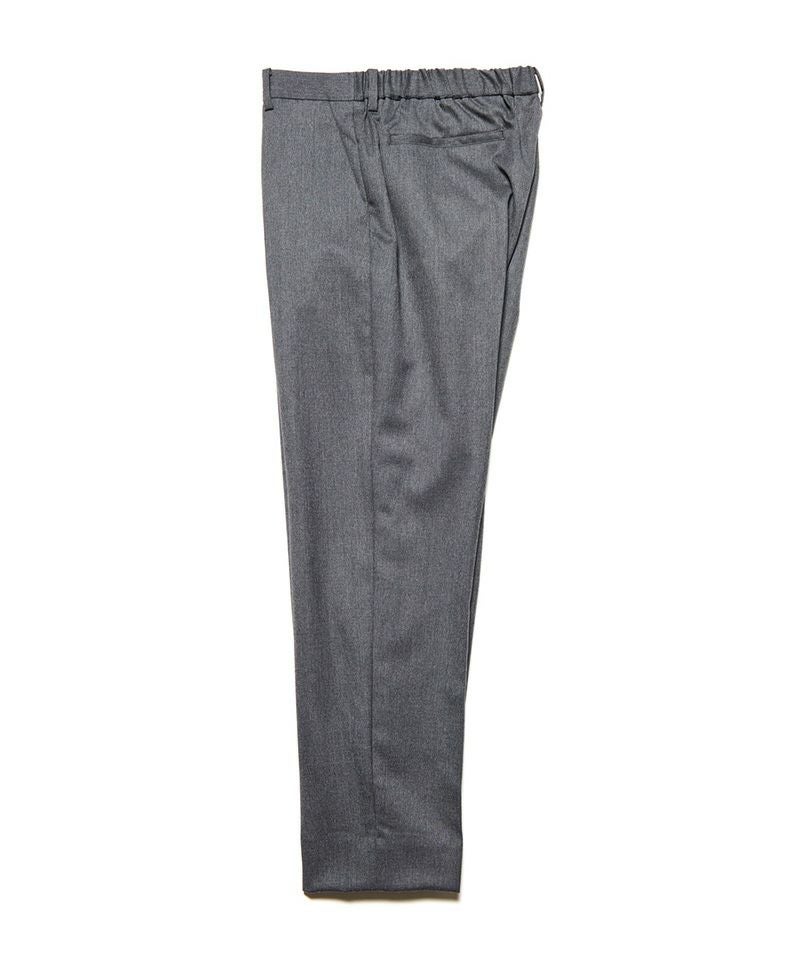 SOPHNET.＞FLANNEL WOOL SHIRRING SLIM-FIT SLACKS | MAKES ONLINE STORE