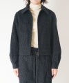 ＜blurhms＞Brushed Wool Zip Short Jacket
