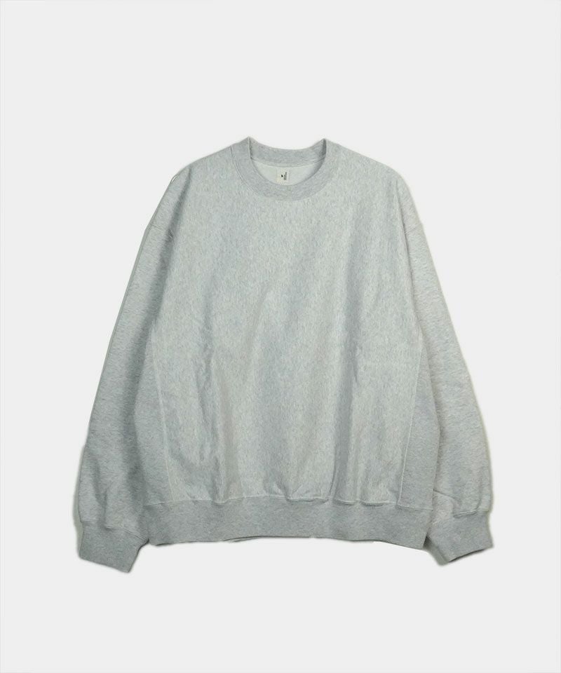 blurhmsROOTSTOCK＞Soft&Hard Sweat Crew-Neck P/O Wide | MAKES