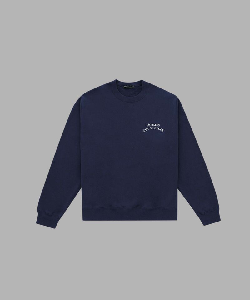 ALWAYS OUT OF STOCK＞BASIC LOGO CREWNECK | MAKES ONLINE STORE