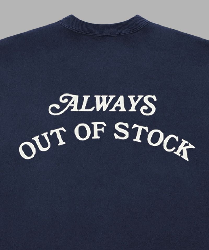ALWAYS OUT OF STOCK＞BASIC LOGO CREWNECK | MAKES ONLINE STORE