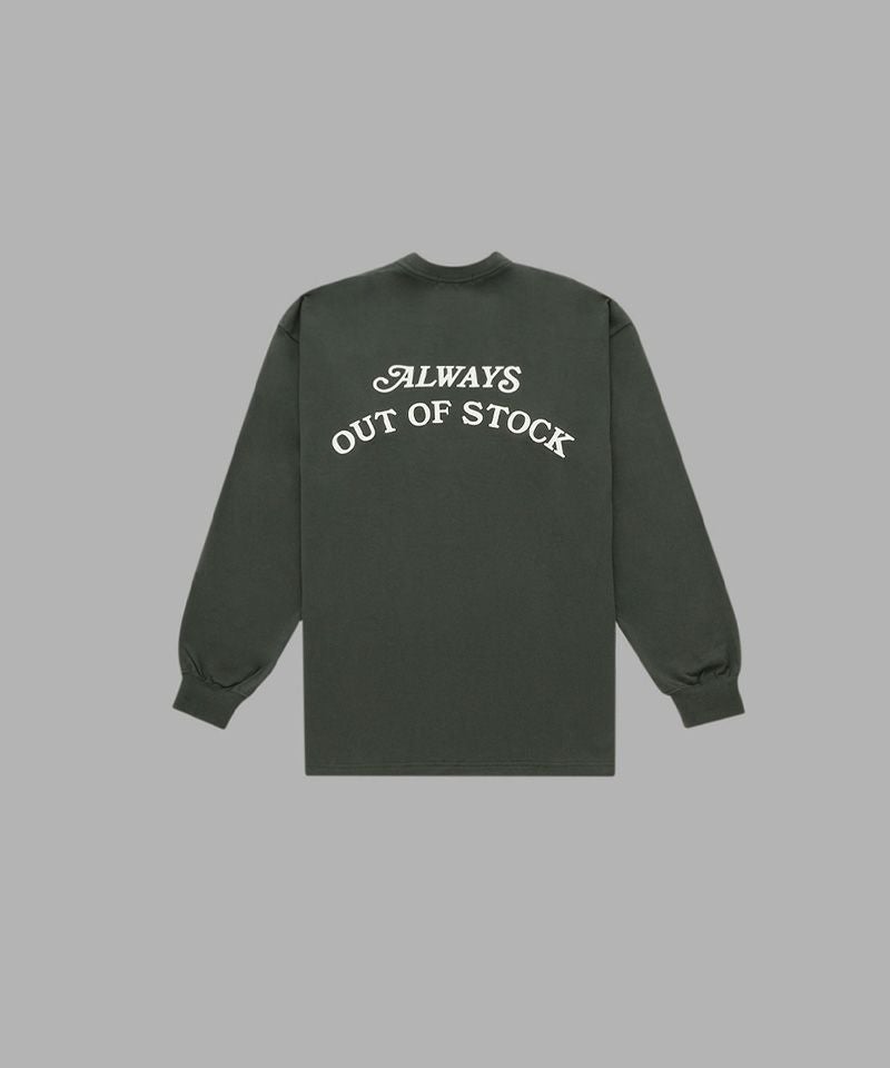 ALWAYS OUT OF STOCK＞BASIC LOGO L/S TEE | MAKES ONLINE STORE