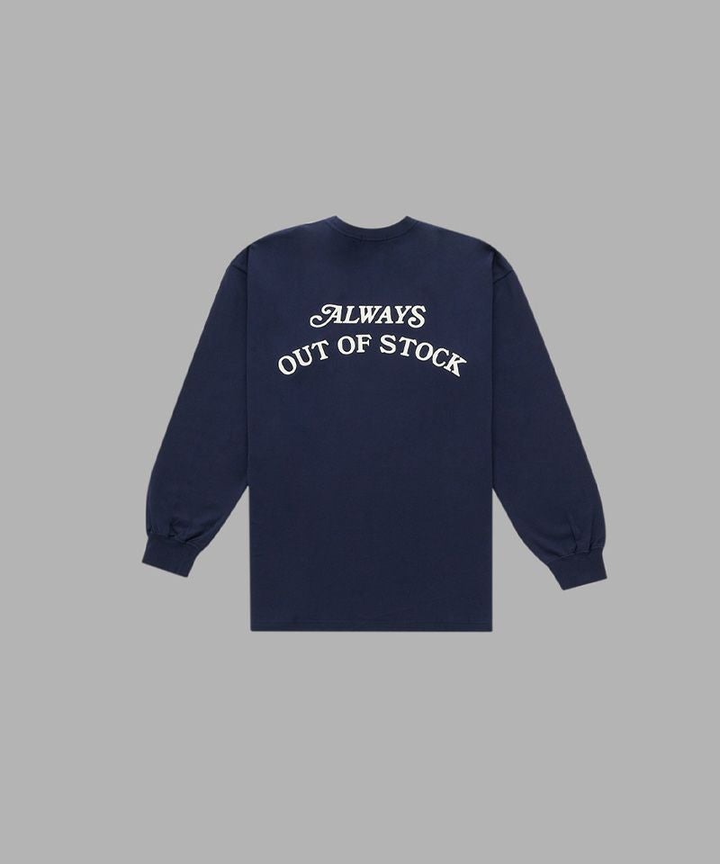 ALWAYS OUT OF STOCK＞BASIC LOGO L/S TEE | MAKES ONLINE STORE
