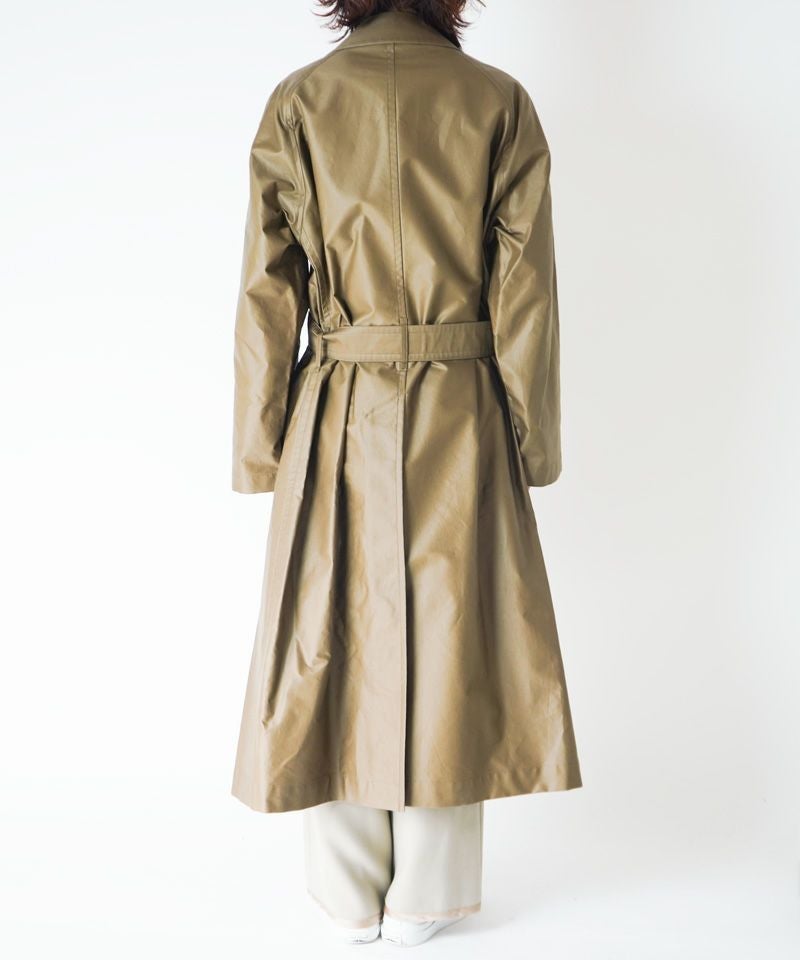 BOWTE＞TECHNICAL COTTON UNLINED TRENCH COAT | MAKES ONLINE STORE