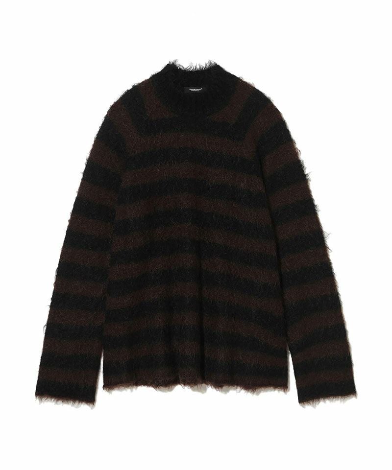 UNDERCOVER＞ウール混モヘアハイネックニットプルオーバー | MAKES