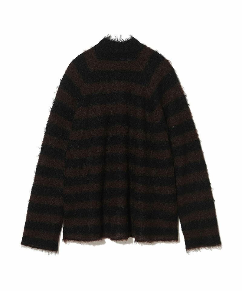 UNDERCOVER＞ウール混モヘアハイネックニットプルオーバー | MAKES 
