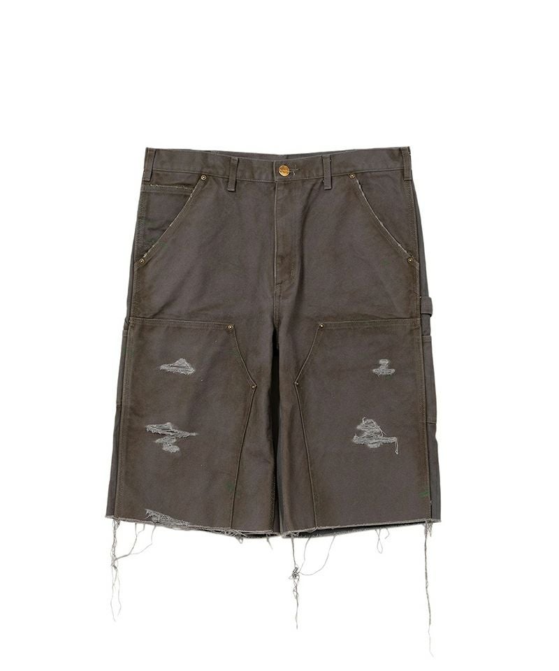や*り様 KAMIYA BORO Duck Painter Bermuda Pa KAMIYA＞BORO Duck Painter Bermuda Shorts | MAKES ONLINE STORE