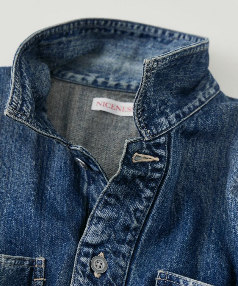 NICENESS＞I.COXON / (エイジドエフェクトデニムジャケット) | MAKES