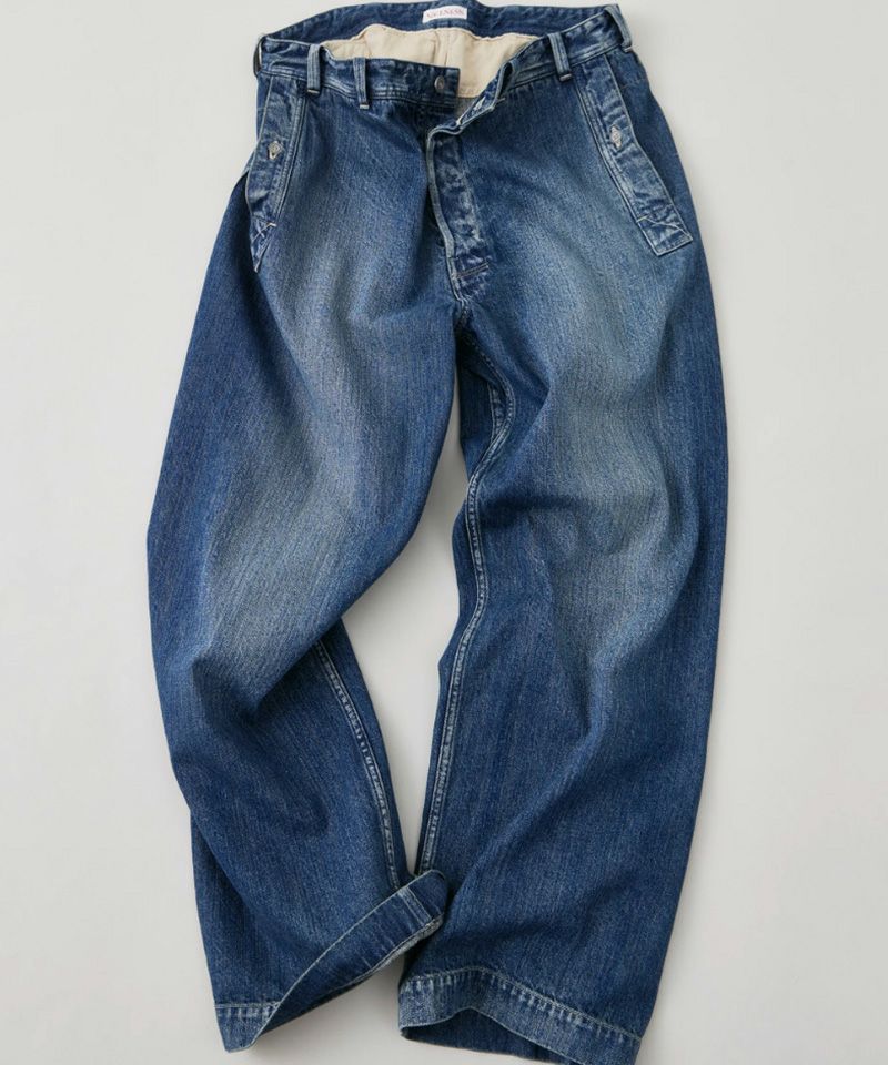 NICENESS＞I.MARR / (エイジドエフェクトデニムトラウザー) | MAKES