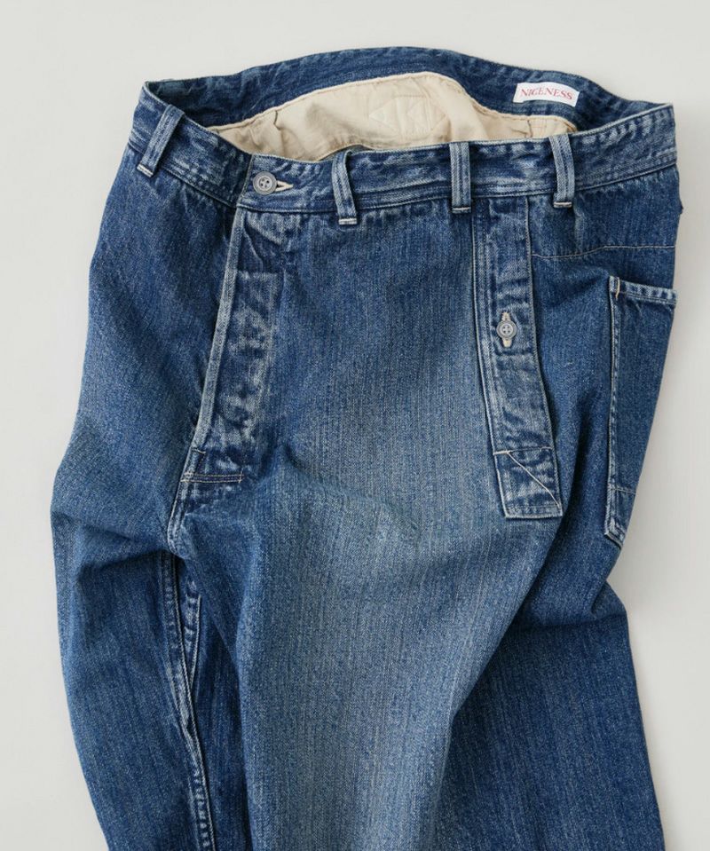 NICENESS＞I.MARR / (エイジドエフェクトデニムトラウザー) | MAKES