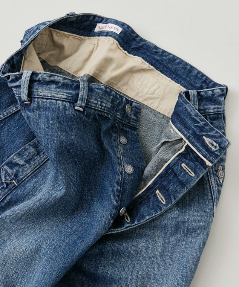 NICENESS＞I.MARR / (エイジドエフェクトデニムトラウザー) | MAKES