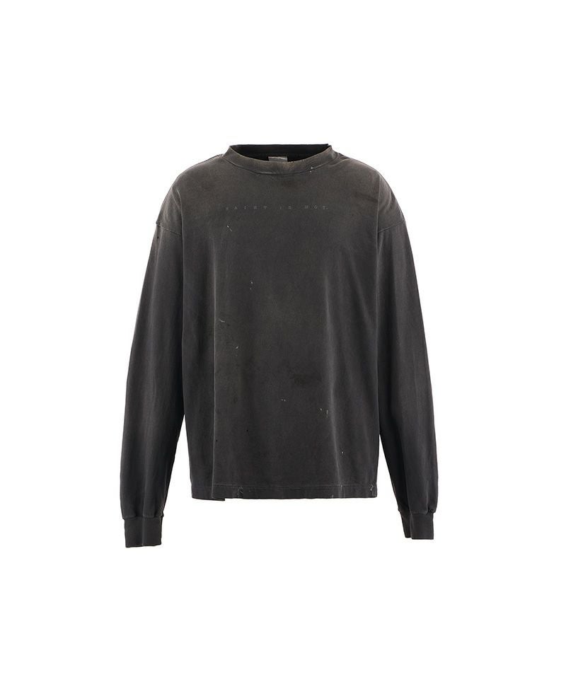 SAINT MICHAEL＞LS TEE/X/BLACK | MAKES ONLINE STORE
