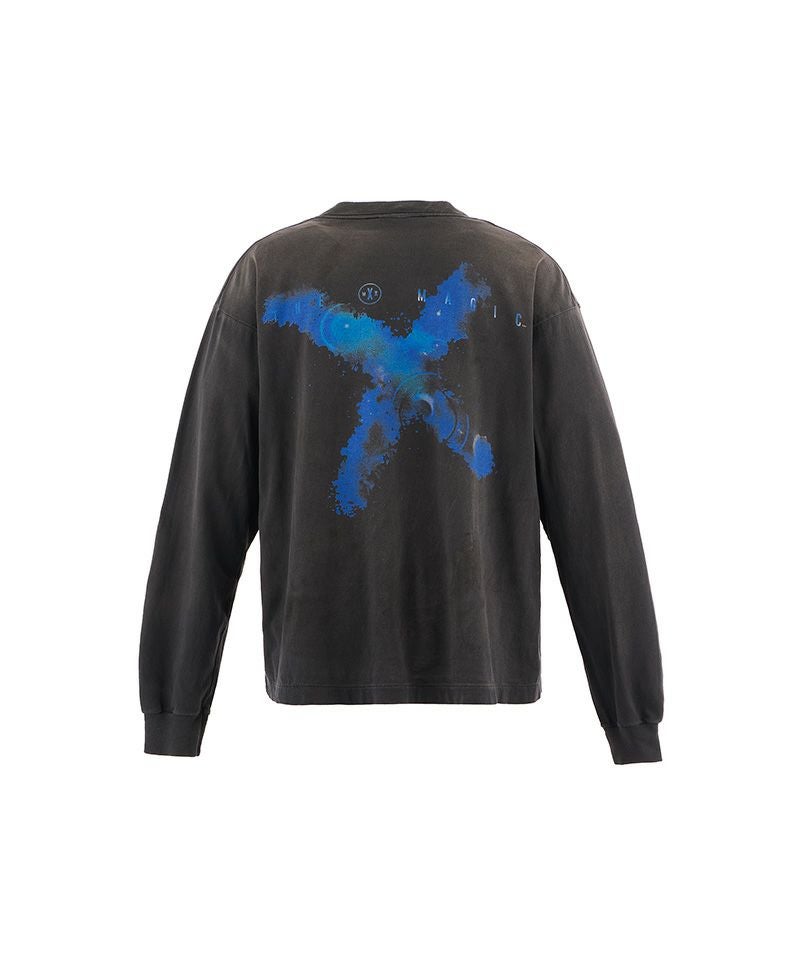 SAINT MICHAEL＞LS TEE/X/BLACK | MAKES ONLINE STORE