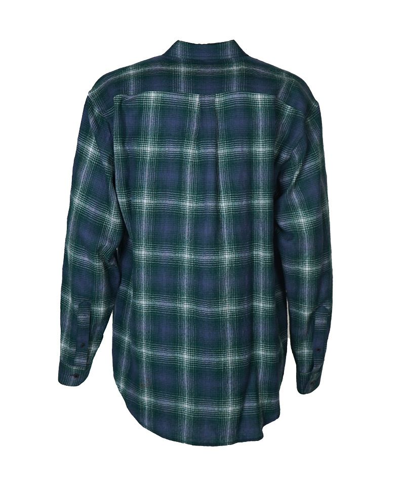 AURALEE＞AIRY WOOL CHECK SHIRT | MAKES ONLINE STORE
