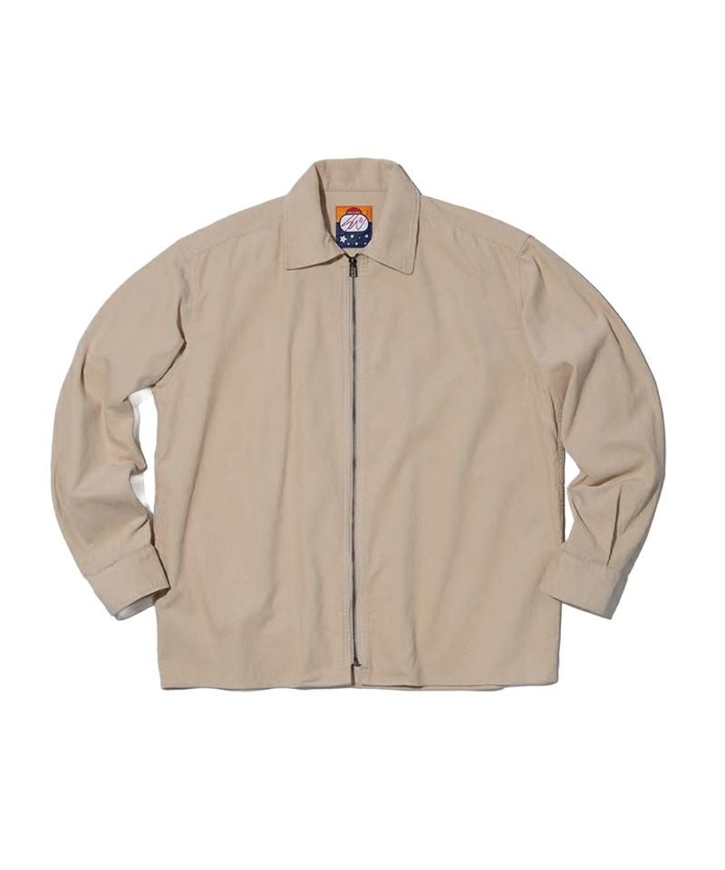 CORDUROY ZIP UP SHIRT