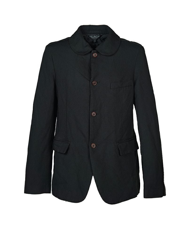 BLACK COMME des GARCONS＞エステルギャバジンxウールクロス製品後