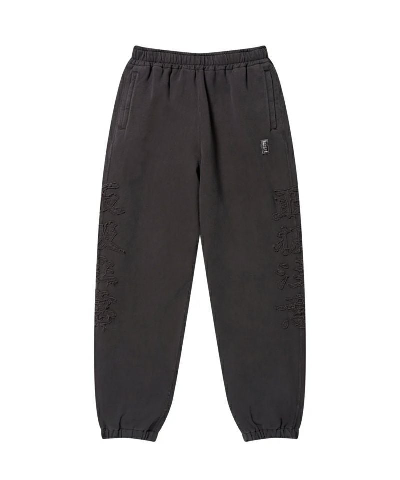 BlackEyePatch＞HWC EMBROIDERED PIGMENT DYED SWEAT PANTS | MAKES