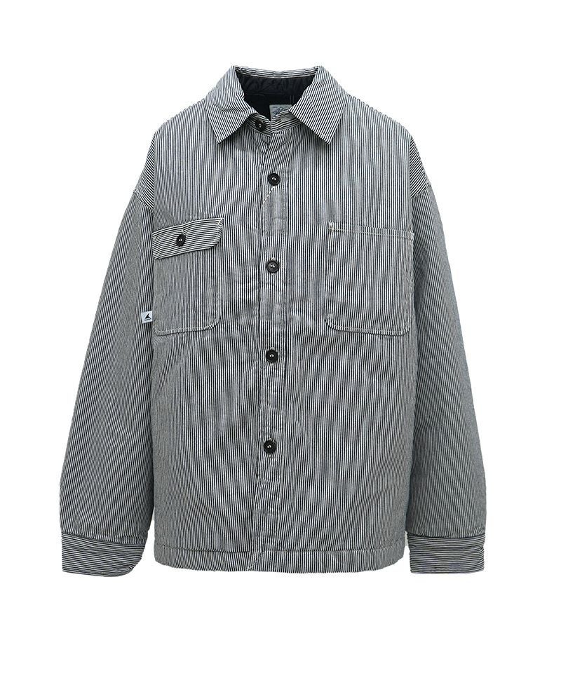 DESCENDANT＞CRA90 HICKORY STRIPE JACKET POST O'ALLS | MAKES ONLINE