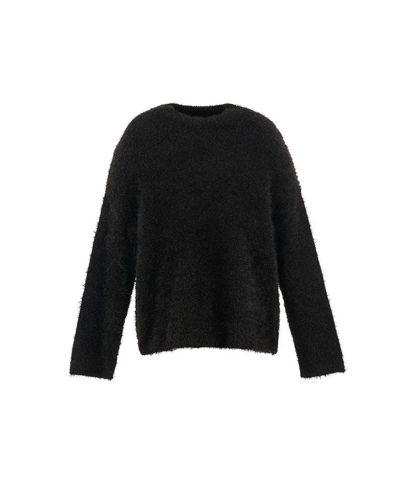 トップス SAINT MXXXXXX CREW NECK KNIT GLITTER SAINT MICHAEL＞CREW NECK KNIT/GLITTER/BLACK | MAKES ONLINE STORE