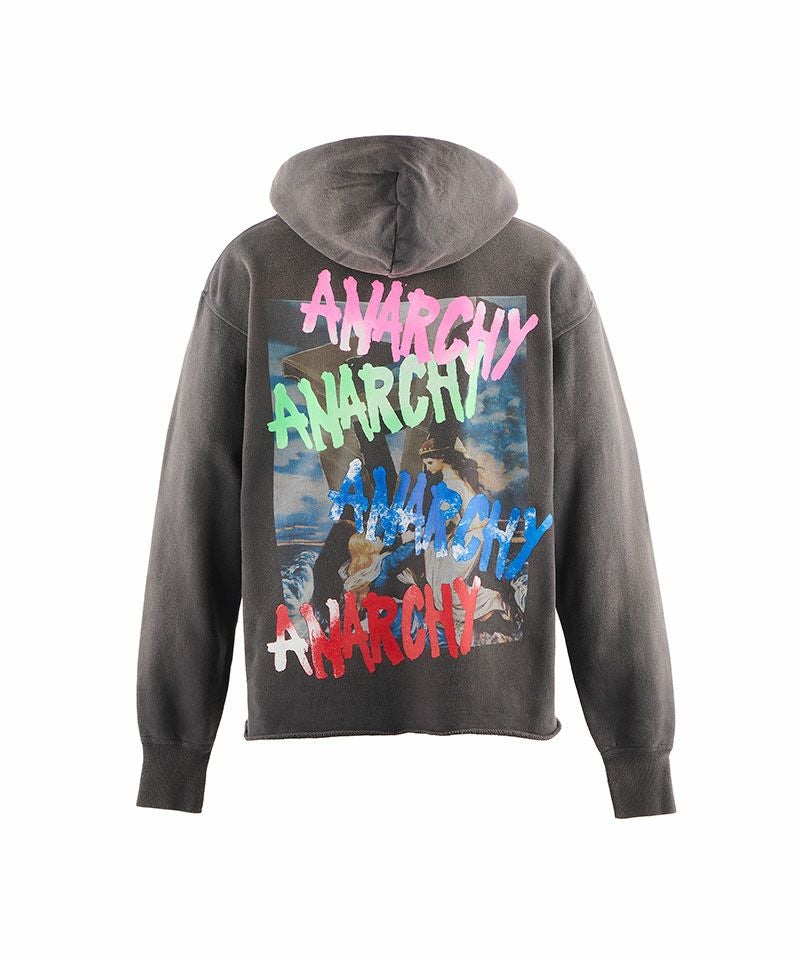 SAINT MICHAEL＞HOODIE/ANARCHY/BLACK | MAKES ONLINE STORE