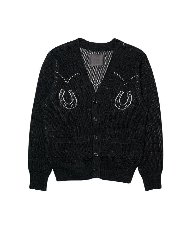 ＜The Letters＞5G WESTERN CD KNIT -SHET.WOOL LINEN-