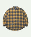 ＜MADNESS＞JAZZ-NEP DISTRESSED FLANNEL BD SHIRT