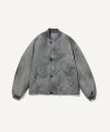 ＜A.PRESSE＞Vintage Silk Bomber Jacket