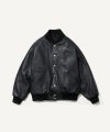 ＜A.PRESSE＞Leather Award Jacket