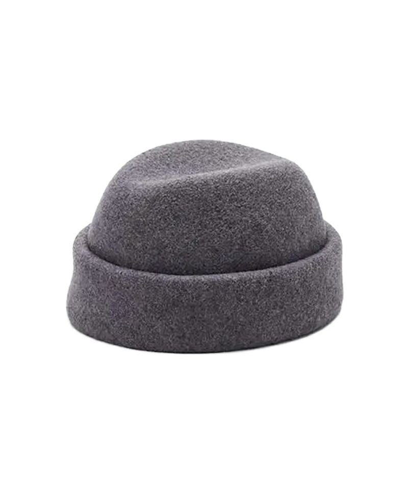 ＜KIJIMA TAKAYUKI＞MERINO WOOL FELT GARRISON CAP (MYYY252921)