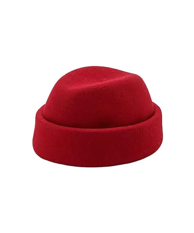 KIJIMA TAKAYUKI＞MERINO WOOL FELT GARRISON CAP (MYYY252921