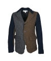 ＜COMMEdesGARCONS SHIRT＞wool nylon medium tweed garment treated JKT (FP-J506-051)