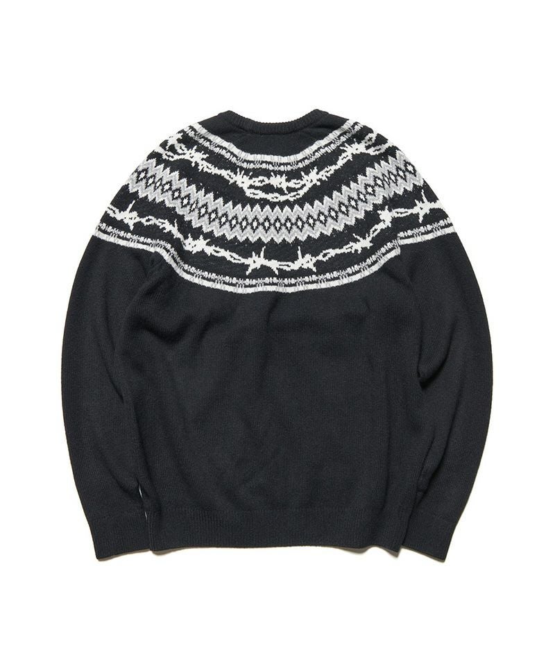 uniform experiment＞ENTANGLED NORDIC SWEATER | MAKES ONLINE STORE