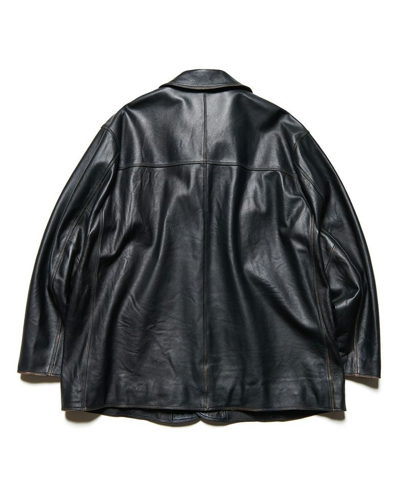 uniform experiment＞LEATHER CAR COAT | MAKES ONLINE STORE