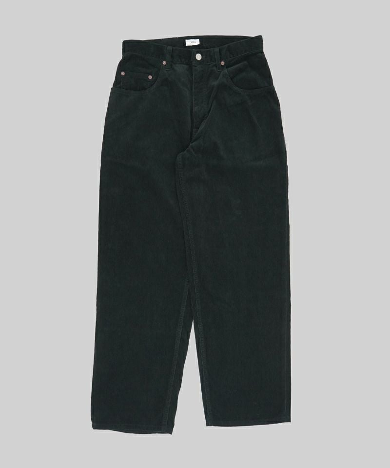 CIOTA Baggy 5 Pocket Corduroy Pants ブラック CIOTA) Baggy 5 Pocket Corduroy Pants (PTLM-172) | CIOTA / パンツ