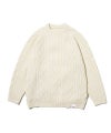 SHETLAND WOOL x SOLOTEX® TECH FISHERMAN SWEATER