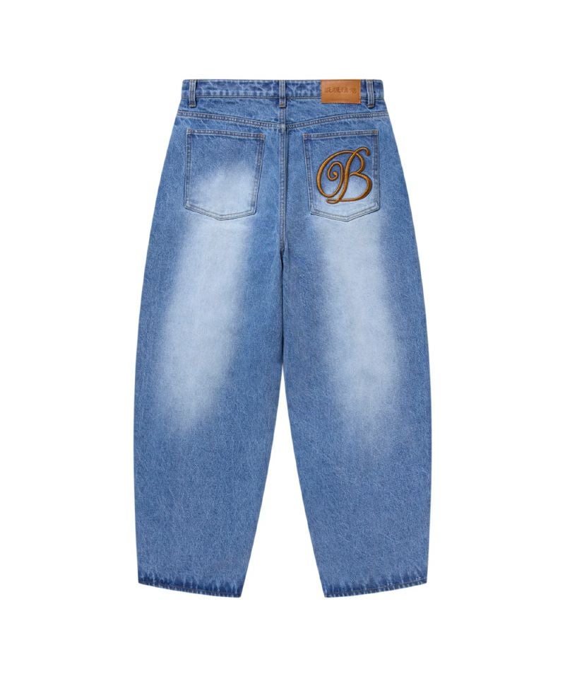 BlackEyePatch＞B EMBLEM EXTRA BAGGY JEANS | MAKES ONLINE STORE