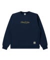 ＜BlackEyePatch＞SERPENTINE SCRIPT CREW SWEAT