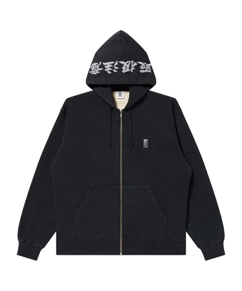 BlackEyePatch＞REFLECTOR EMBROIDERED ZIP HOODIE | MAKES ONLINE STORE