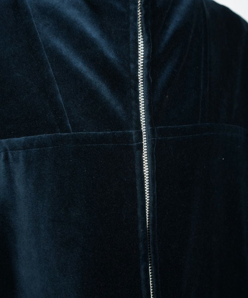 MAATEE&SONS＞VELVET STAND JACKET | MAKES ONLINE STORE