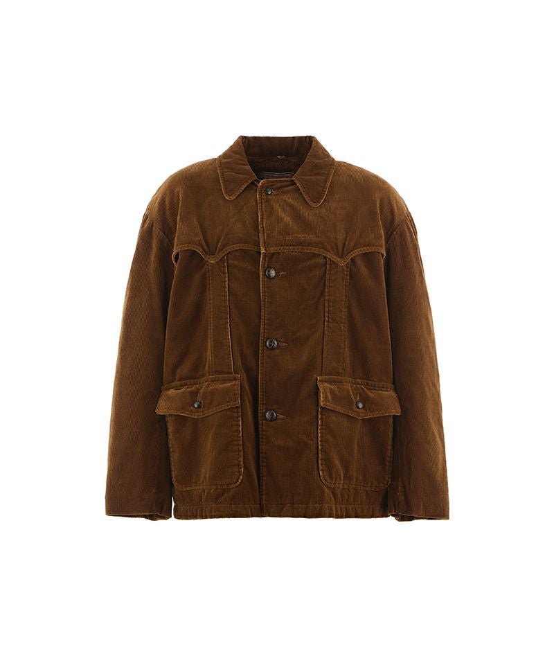SAINT M××××××corduroy boa jacket25AWブラウン SAINT MICHAEL＞CORDUROY BOA JACKET/BROWN | MAKES ONLINE STORE