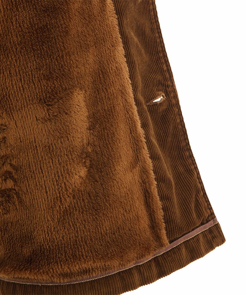 SAINT M××××××corduroy boa jacket25AWブラウン SAINT M×××××× - セントマイケル CORDUROY BOA JACKET/BROWN(SM-HR1