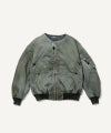 ＜A.PRESSE＞Vintage Silk Flight Custom Jacket
