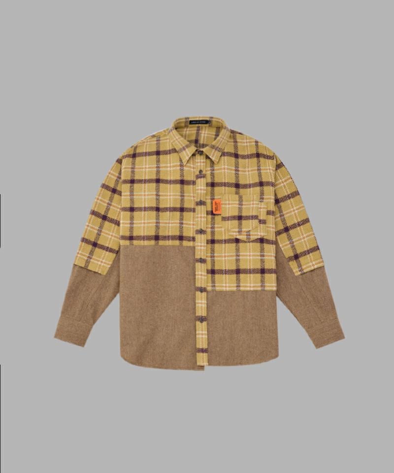 ALWAYS OUT OF STOCK シャツ ALWAYS OUT OF STOCK＞COMBINATION L/S SHIRT | MAKES ONLINE STORE